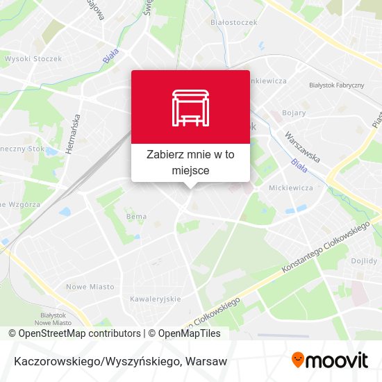 Mapa Kaczorowskiego/Wyszyńskiego