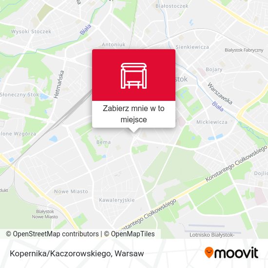 Mapa Kopernika/Kaczorowskiego