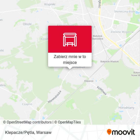 Mapa Klepacze/Pętla