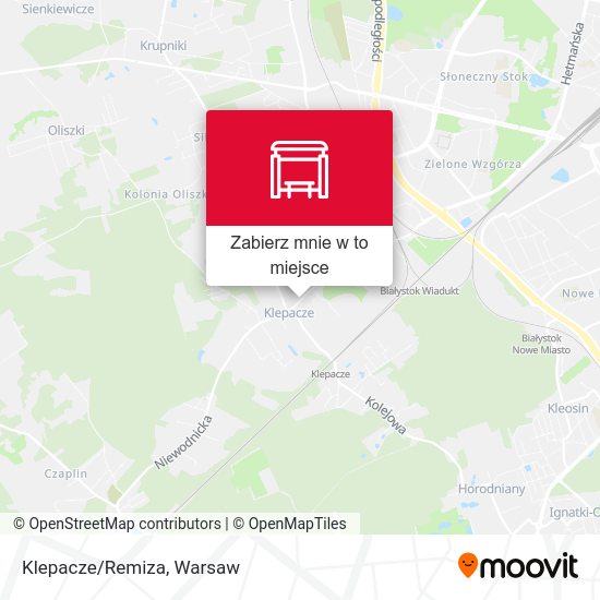 Mapa Klepacze/Remiza