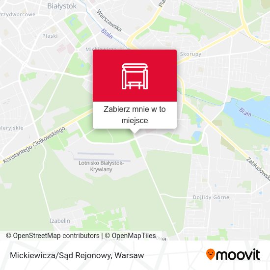 Mapa Mickiewicza/Sąd Rejonowy