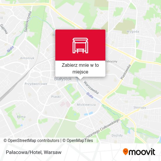 Mapa Pałacowa/Hotel