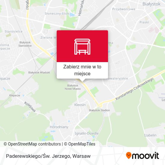 Mapa Paderewskiego/Św. Jerzego