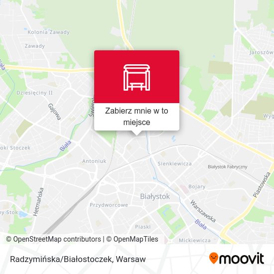 Mapa Radzymińska/Białostoczek