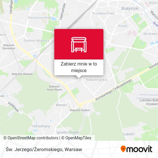 Mapa Św. Jerzego/Żeromskiego