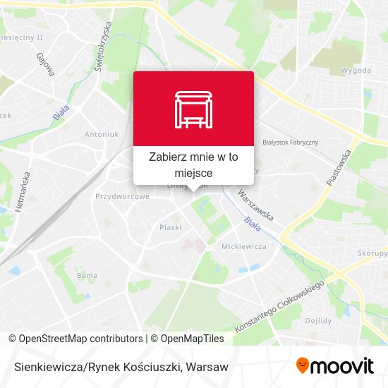 Mapa Sienkiewicza/Rynek Kościuszki