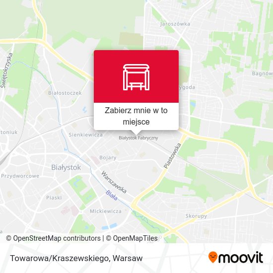 Mapa Towarowa/Kraszewskiego