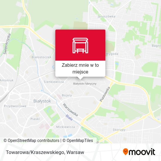 Mapa Towarowa/Kraszewskiego