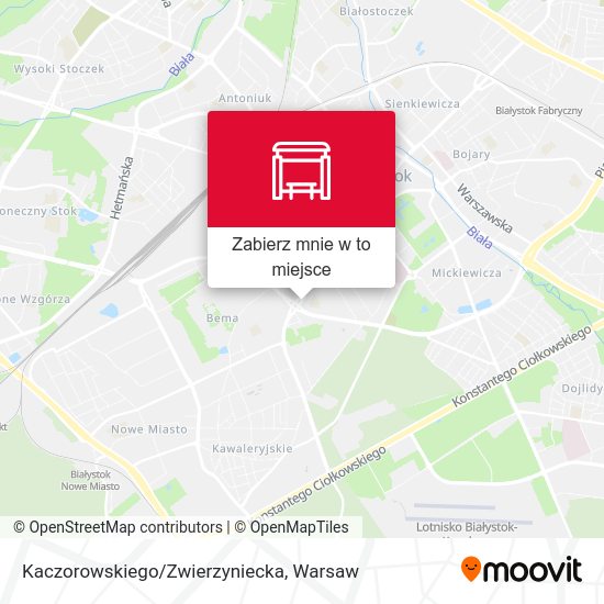 Mapa Kaczorowskiego/Zwierzyniecka