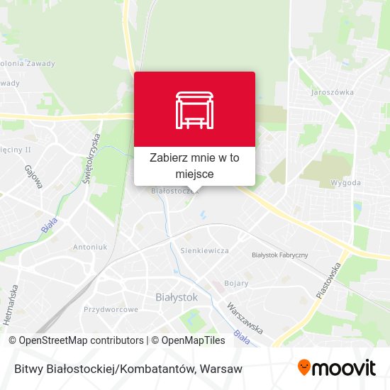 Mapa Bitwy Białostockiej / Kombatantów