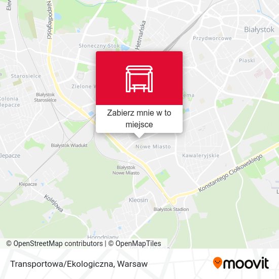 Mapa Transportowa/Ekologiczna