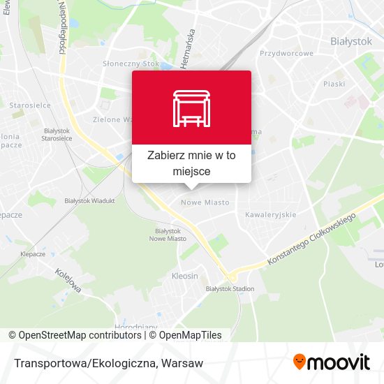 Mapa Transportowa/Ekologiczna