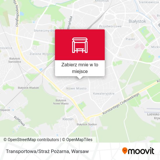 Mapa Transportowa/Straż Pożarna