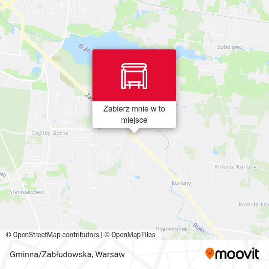 Mapa Gminna/Zabłudowska