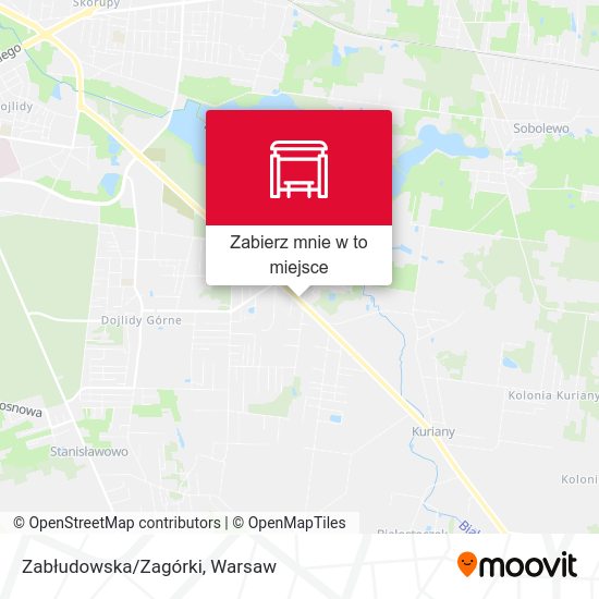 Mapa Zabłudowska/Zagórki