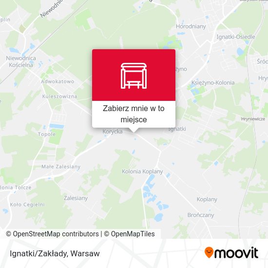 Mapa Ignatki/Zakłady