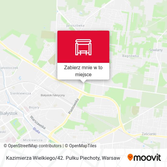 Mapa Kazimierza Wielkiego / 42. Pułku Piechoty