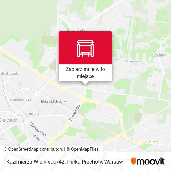 Mapa Kazimierza Wielkiego / 42. Pułku Piechoty