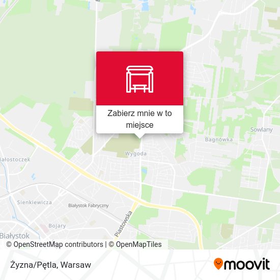 Mapa Żyzna/Pętla