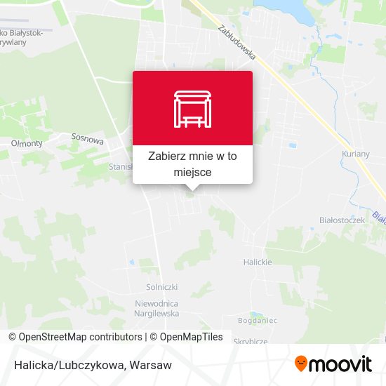 Mapa Halicka/Lubczykowa