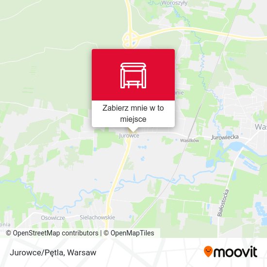 Mapa Jurowce/Pętla