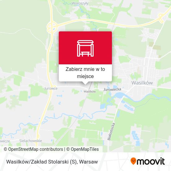 Mapa Wasilków/Zakład Stolarski