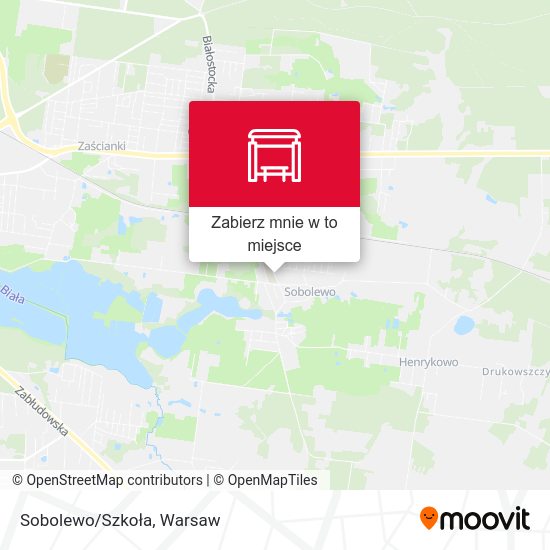 Mapa Sobolewo/Szkoła