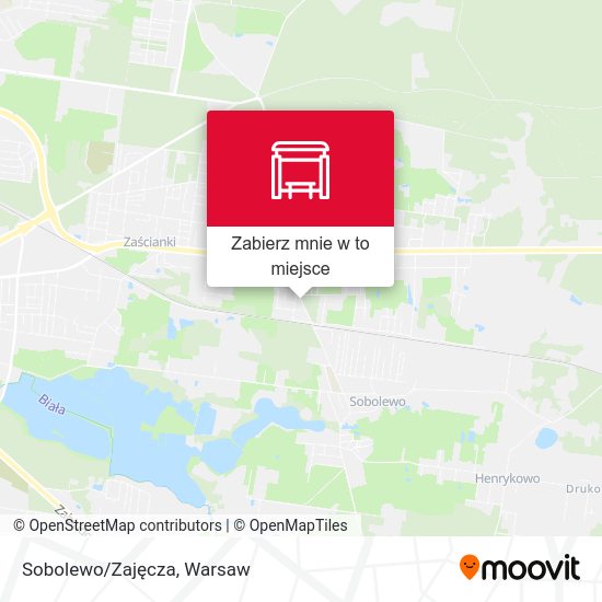 Mapa Sobolewo/Zajęcza