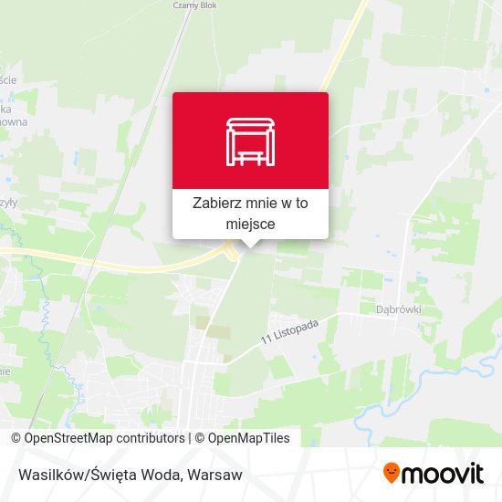 Mapa Wasilków/Święta Woda