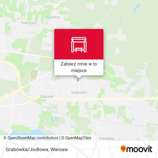 Mapa Grabówka/Jodłowa