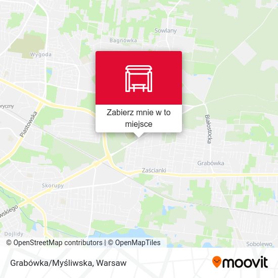 Mapa Grabówka/Myśliwska