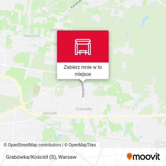 Mapa Grabówka/Kościół (S)