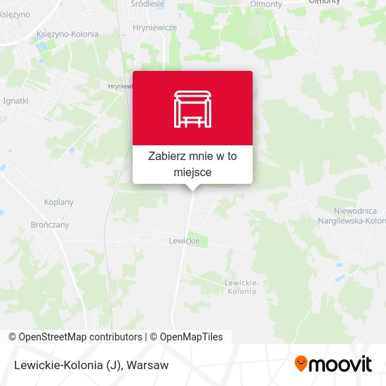 Mapa Lewickie-Kolonia (J)