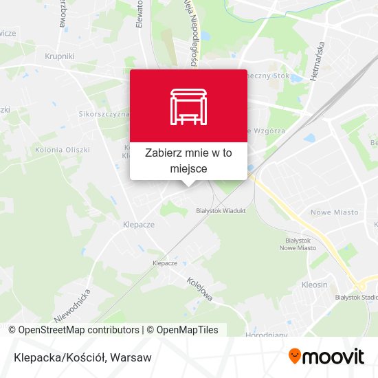 Mapa Klepacka/Kościół