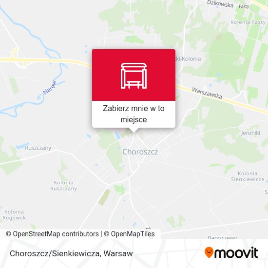 Mapa Choroszcz/Sienkiewicza