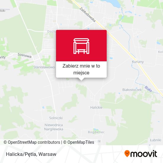 Mapa Halicka/Pętla