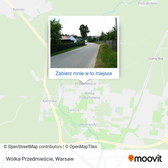 Mapa Wólka-Przedmieście