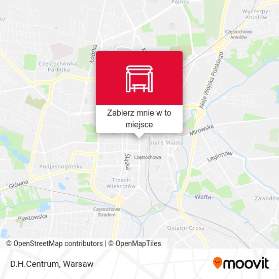 Mapa D.H.Centrum