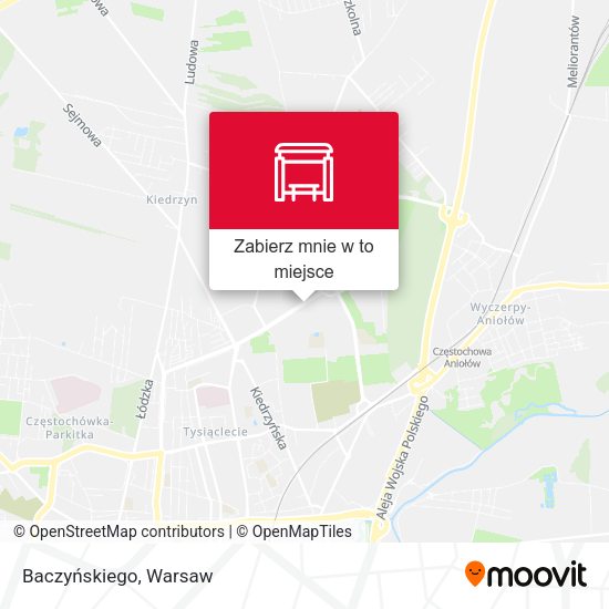 Mapa Baczyńskiego