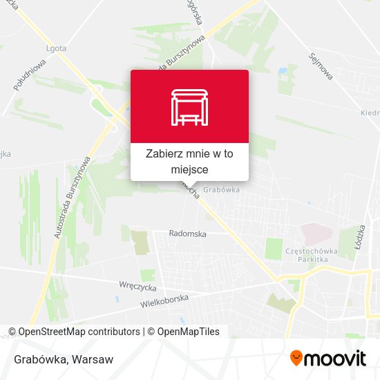 Mapa Grabówka