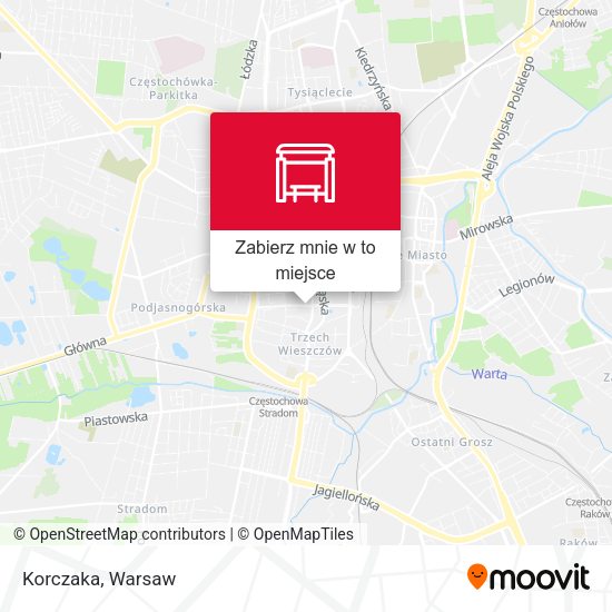 Mapa Korczaka