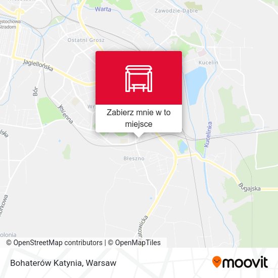 Mapa Bohaterów Katynia