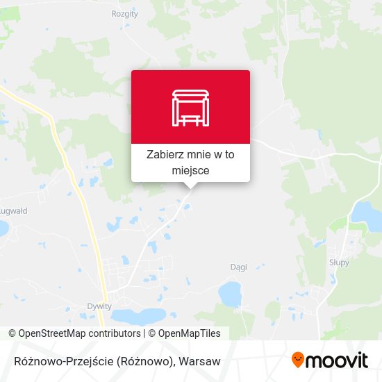 Mapa Różnowo-Przejście