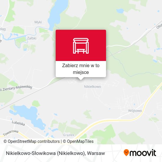 Mapa Nikielkowo-Słowikowa