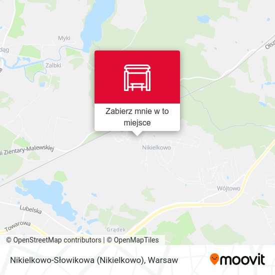 Mapa Nikielkowo-Słowikowa