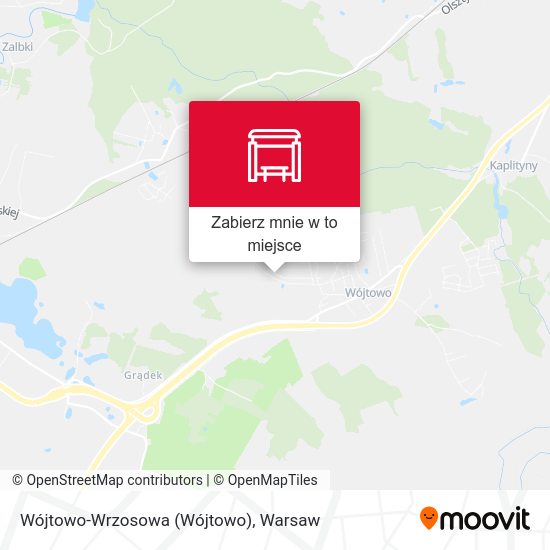 Mapa Wójtowo-Wrzosowa