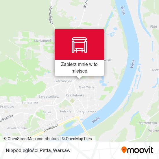 Mapa Niepodległości Pętla