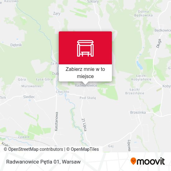 Mapa Radwanowice Pętla 01