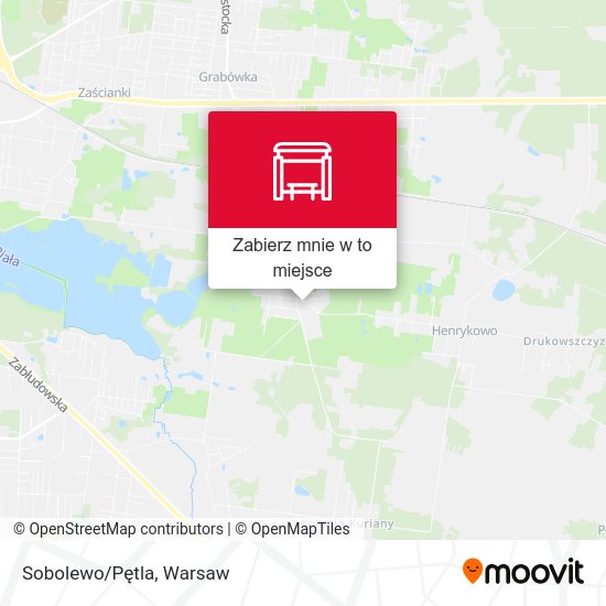 Mapa Sobolewo/Pętla