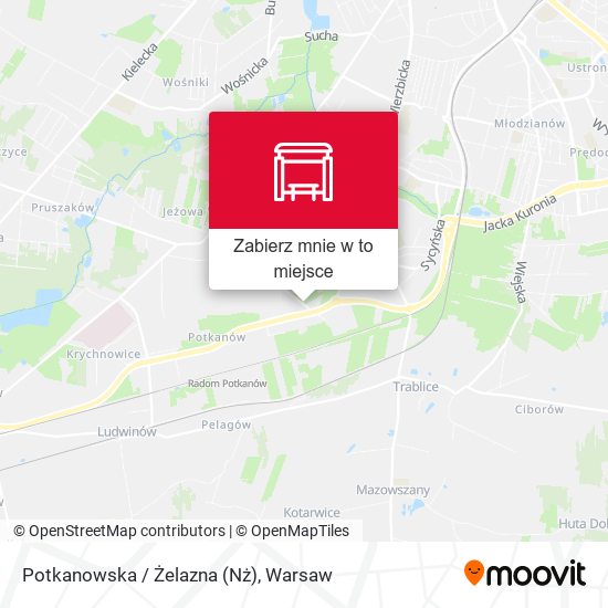 Mapa Potkanowska / Żelazna  (Nż)